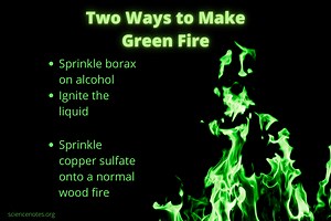 Two Ways to Make Green Fire