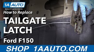 How to Replace Tailgate Latch 2009-14 Ford F-150