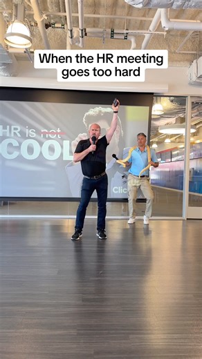 5.6M views · 67K reactions | HR meeting I can never unsee (See Pt. 1 and 2 on our profile) #corporatehumor #officehumor | ClickUp | Facebook