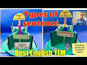 Types of sentence working model #sentences #typesofsentence #typesofsentences #tlmideas #englishtlm