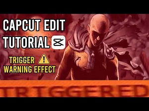 CapCut Edit Tutorial: Shaking Effect / Trigger Warning Effect ⚠️