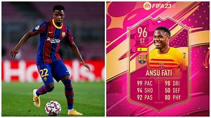 FIFA 23 leak hints at Ansu Fati arriving as a FUTTIES player