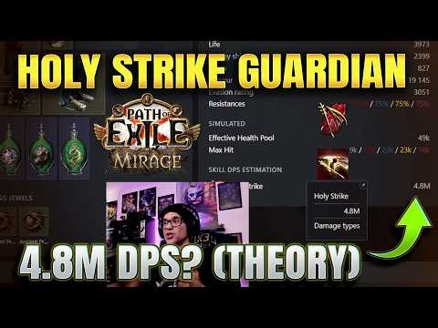 PoE 3.28 Mirage - Holy Strike Guardian 4.8M DPS