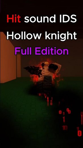 Hit sound IDS Hollow knight silksong full edition || Forsaken #roblox #forsakenroblox