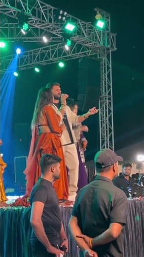 Khesari lal yadav Lakhnow #viralreels #treading #explorepage #stage show program