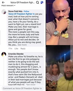 Can you guys tell Yul Edochie to remove his issues away from social media if he can listen to you all I think bloggers well also listen to you guys peace out ✌shalom浪 Parte 3 | Faith Ogala TV | Facebook