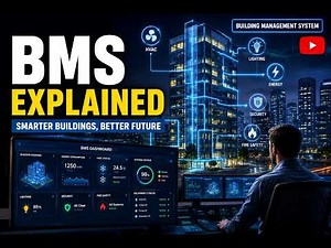 Building Management System (BMS) Basics for Beginners l HVAC, Lighting & Fire Alarm in Buildings