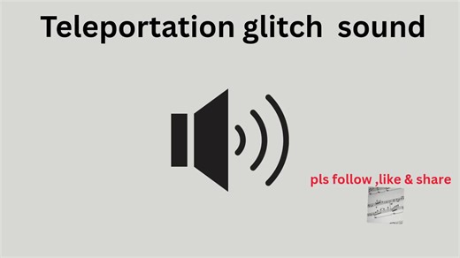 teleportation glitch sound #sound #sounds #soundsfx #soundfx #soundeffects