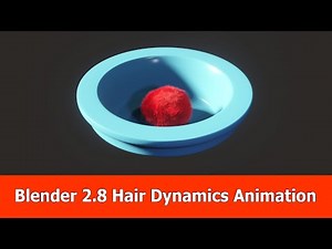 Blender Hair Dynamics & Soft Body Physics Tutorial
