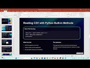 Working with files using Pandas