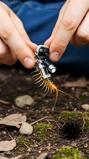 POV: Scientists Mounted a Camera on a Centipede — This Is What It Saw Underground
