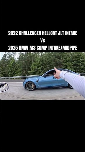 2025 BMW M3 Comp Xdrive vs 2022 Challenger Hellcat