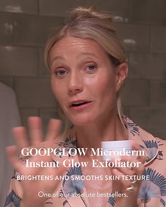 This dual-action microdermabrasion exfoliator delivers the benefits of both physical and chemical exfoliation, ✨ Instantly polishing away roughness, ✨ Smoothing uneven texture, and ✨ Revealing a healthy-looking, glowing complexion. | goop