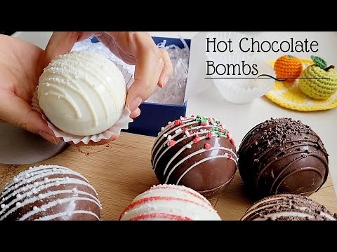 Hot Chocolate Bombs Tutorial 💣 🎁 | Hot Cocoa Bombs | Mocha Bombs