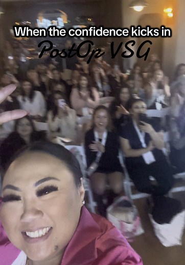 Whew! Only 1 month post op VSG… and if you’re on the fence here is your sign to DO IT! Today I had the pleasure to speaking in front of an audience (I own a lash product line) I am very knowledgeable in my industry yet I was getting overlooked because I just didn’t fit the industry image… and at the end of the day I was also unhealthy and needed to make the change… VSG is life changing, and I’m already seeing a difference