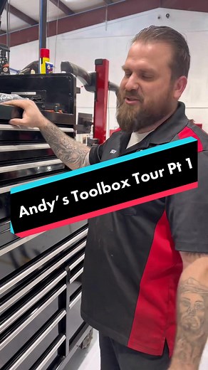 Replying to @cream_master_4292 Here’s part 1 of a 4 part series on Andy’s set up! #toolboxtour #tools #toolbox #snapon #milwaukeetools #matco #mechaniclife #mechanic #carguy #cartok #mechanicsoftiktok #toolsofthetrade #toollife #fyp #foryou #duet #stitch #work