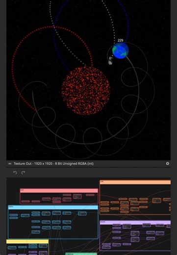 2D Solar - Resolume Wire project file. Lesson patch for the