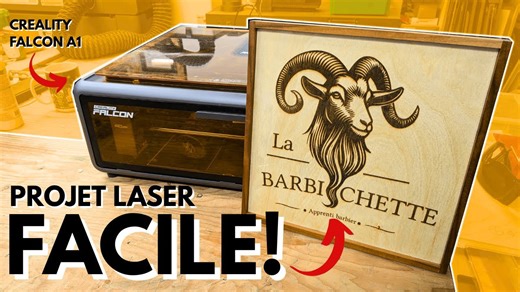 Laser Tutorial: Create a Custom Sign with the Creality Falcon A1