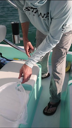 Pitched this live crab into a big school of permit! If you want to see some insane permit action check out the full StanzFam YouTube video | Capt. Nick Stanczyk