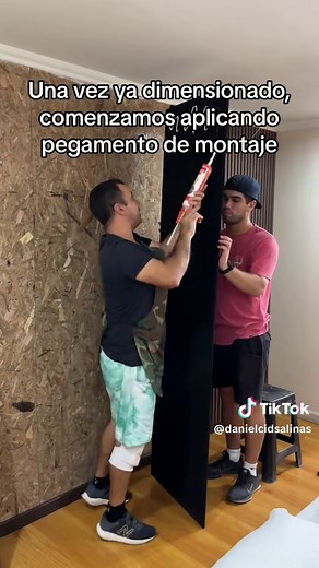 Instalación fácil de panel acústico en Chile