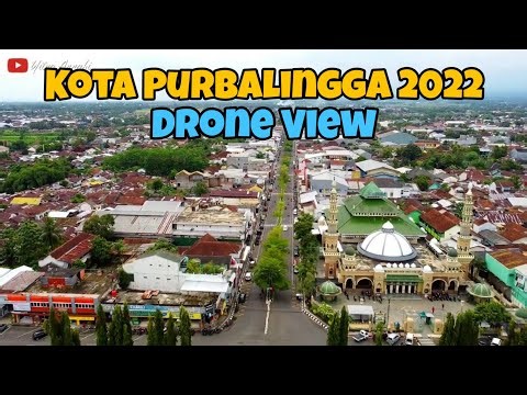 Kota Purbalingga Jawa Tengah Drone View 2022, View Keren Alun alun Kota Purbalingga || #YitnoAnnafi