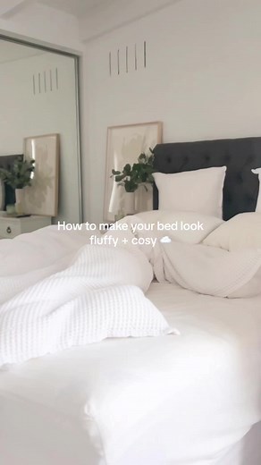 How to Make Your Bed Fluffy and Cosy - Home Hacks and Bedroom Design Ideas
