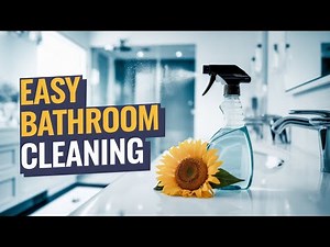 Speed Cleaning Your Bathroom in 10 Minutes | #cleaningtips