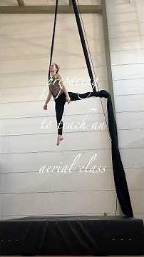 Prepare to teach aerial silks with meee 🫶