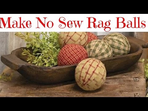 Make No Sew Rag Balls (11/22/24)