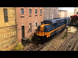 O Gauge Williams Trains C&EI BL2 on the Hi-Rail Union City Line
