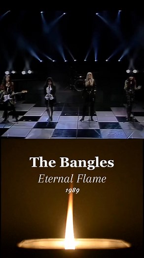 The Bangles had a global smash in 1989 with “Eternal Flame”. The song spent 4 weeks at No1 in the UK, eventually being knocked off the top spot by Kylie Minogue’s “Hand On Your Heart”. #80sMusic #1980s #ForYou | Fay Lipsky