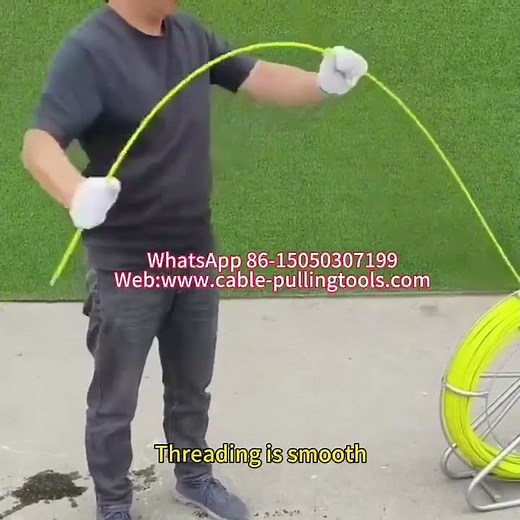 How to Make Cable Installation Easier? Use Our High-Quality Fiberglass duct rod puller