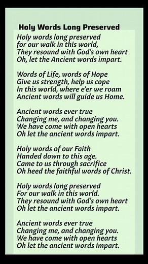 Holy Words Long Preserved #HymnSinging #christian | William Olorunyomi Agbajor