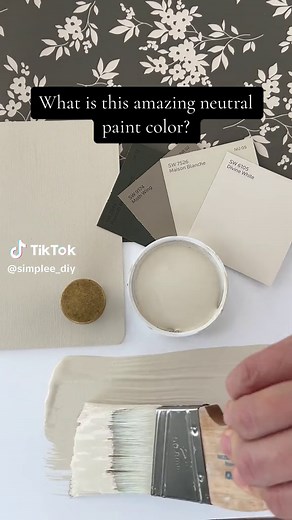 Maison Blanche by Sherwin-Williams is a warm and inviting off-white paint color. It brings a certain richness and depth that pure whites might lack, but it’s subtle enough to not come across as too creamy or yellow. This lovely shade has a slight beige undertone, providing a cozy and neutral background that pairs well with a wide range of other colors and decor styles. It’s a popular choice for main living areas, bedrooms, and can even be used for cabinetry or furniture for a sophisticated look.