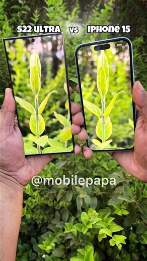 Camera Compare Samsung S22 ultra vs Iphone 15 🤜📸🤛 #shorts #s22ultra #iphone15