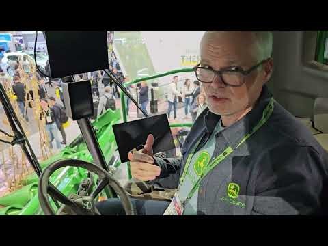 How To: John Deere X9 Combine Harvester, at CES 2026