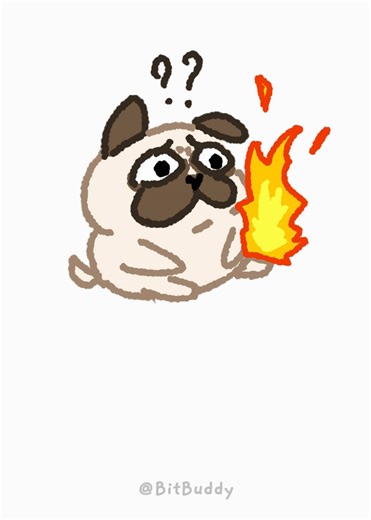 Oh no… #BitBuddy #animation #cartoon #fyp | animation