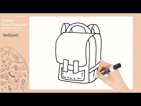 How to Draw a Backpack
