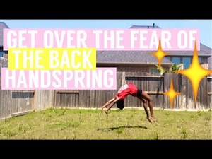 Back Handspring Fear Tips