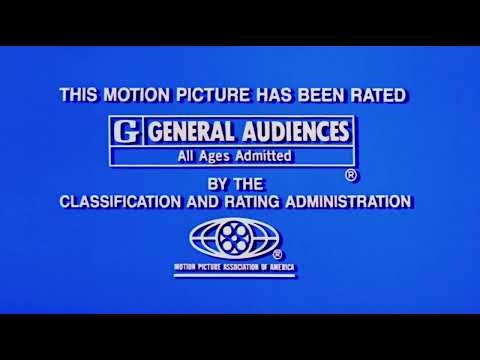 Buena Vista Pictures Distribution/MPAA Rating Card (G, 1995)