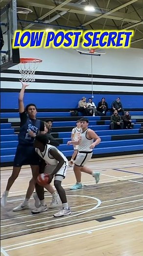 Low Post Secret In Basketball #basketballtips #basketballhighlights #basketballgame #fyp