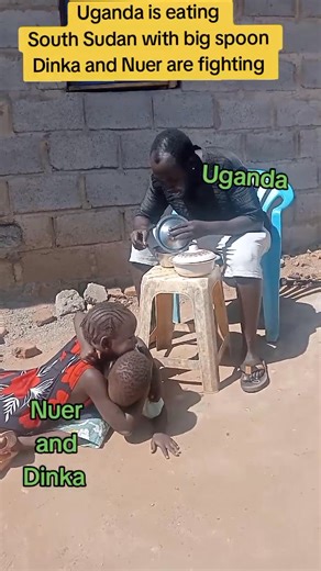 192K views · 5.1K reactions | Nuer and Dinka are busy fighting while Uganda and neighboring countries are eating South Sudan with big spoon | Mr Dhongbang comedy | Facebook
