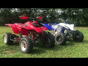 400ex on a Motocross track