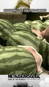 A Good Smoke | #MGS4 #OldSnake #hideokojima #metalgearsolid