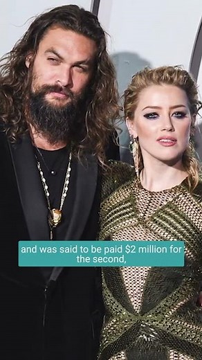 Did Jason Momoa Fight To Keep Amber Heard In 'Aquaman 2'? #shorts