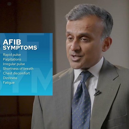 What are the symptoms of Atrial Fibrillation (Afib)?