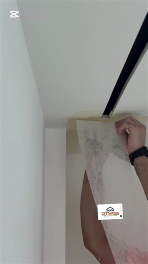 Drywall. Repairing a ceiling diffuser.#coating #alltaping #drywall
