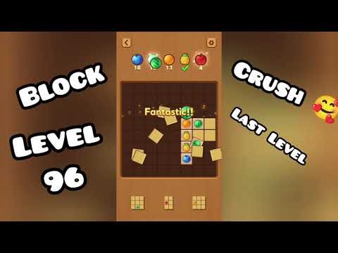 Block Crush 🥰 Game Adventure Mode Last Level 96 Gameplay 