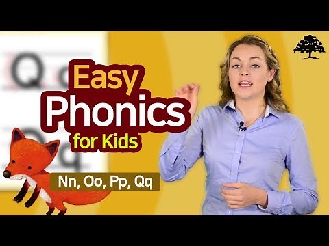 Easy Phonics 1 (Unit 4 Nn, Oo, Pp, Qq) | Phonics for Kids | Alphabet | Learn to Read