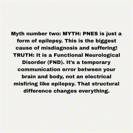 PNES: MYTHS VS FACTS